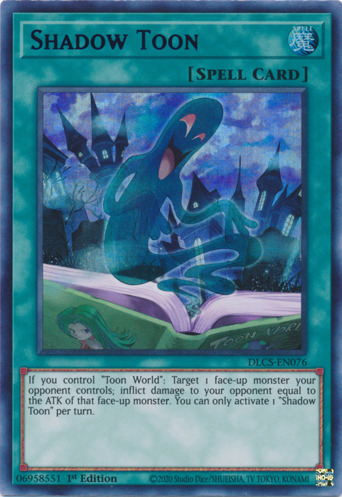 Shadow Toon (Blue) [DLCS-EN076] Ultra Rare - Yugioh Cards For Your TCG Needs!