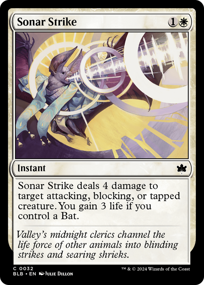 Sonar Strike [Bloomburrow] Magic: The Gathering