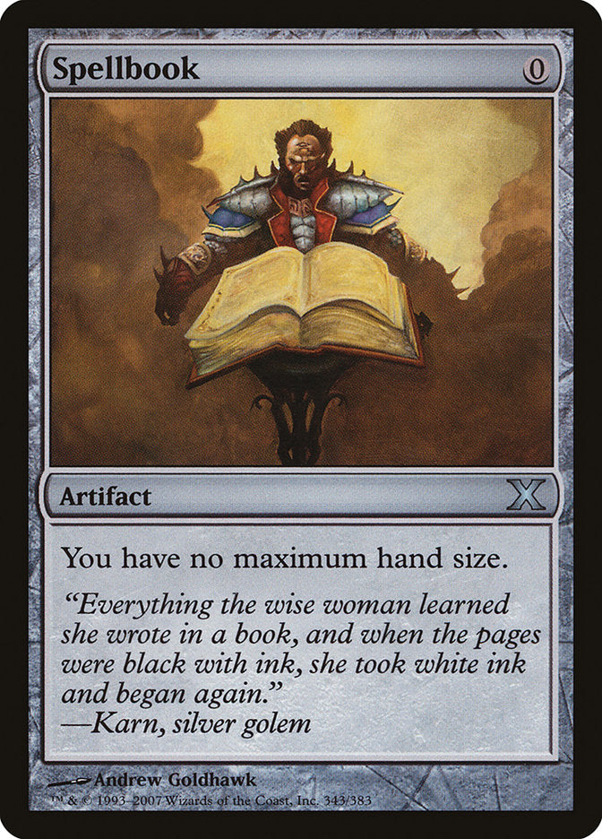 Spellbook [Tenth Edition] Magic: The Gathering