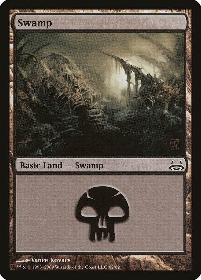 Swamp (62) [Duel Decks: Divine vs. Demonic] Magic: The Gathering