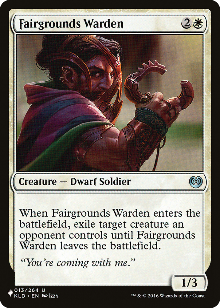 Fairgrounds Warden [The List] Magic: The Gathering