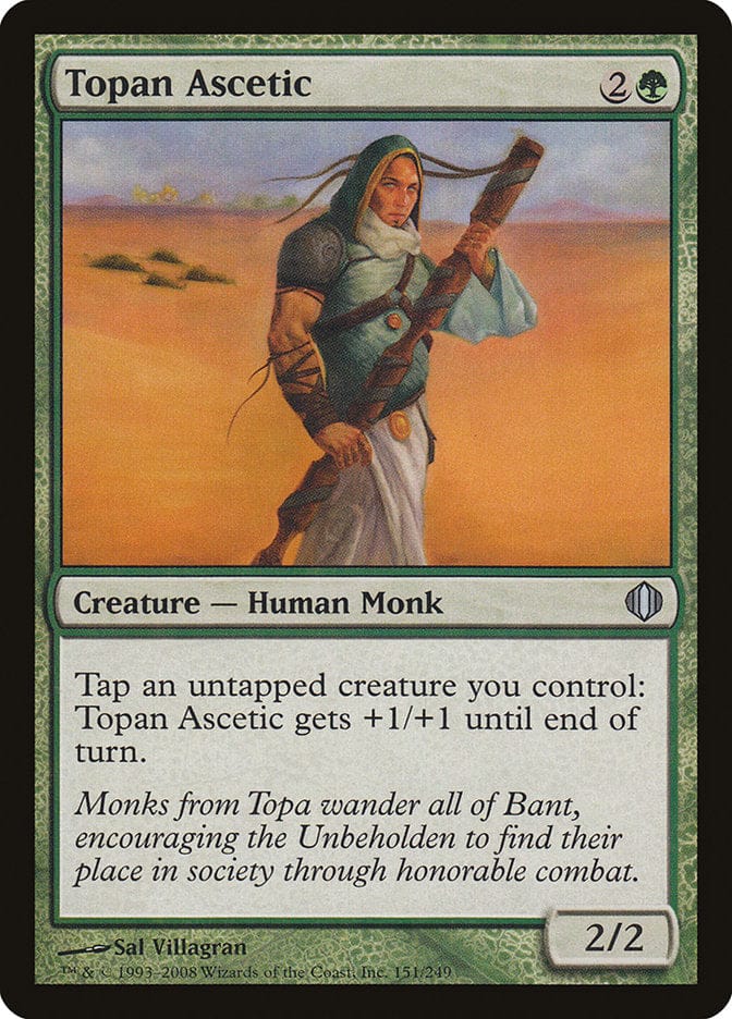 Topan Ascetic [Shards of Alara] Magic: The Gathering