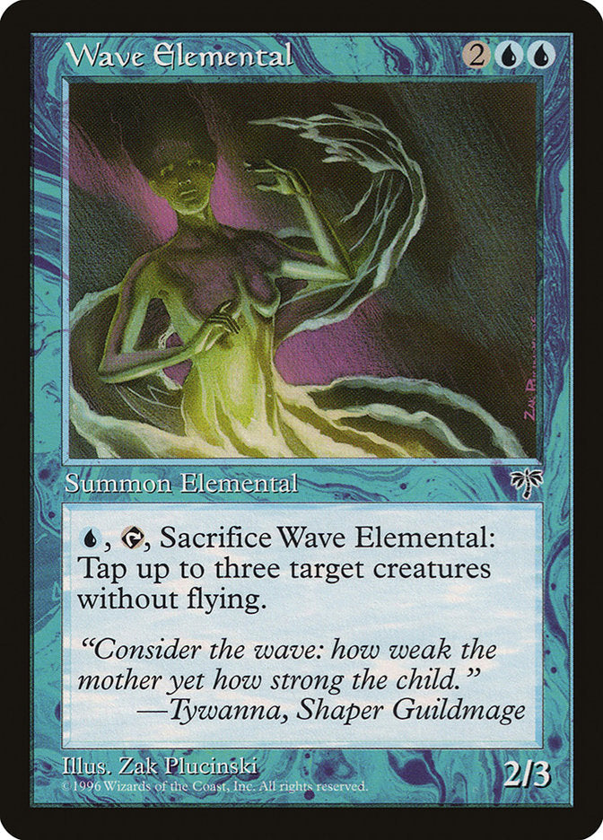 Wave Elemental [Mirage] Magic: The Gathering