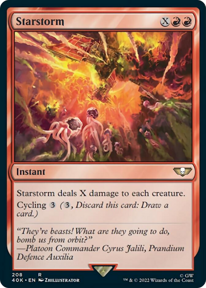 Starstorm [Warhammer 40,000] Magic: The Gathering