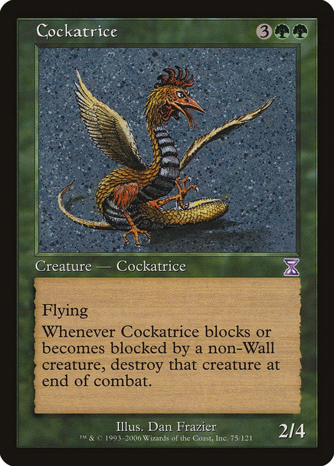 Cockatrice [Time Spiral Timeshifted] Magic: The Gathering