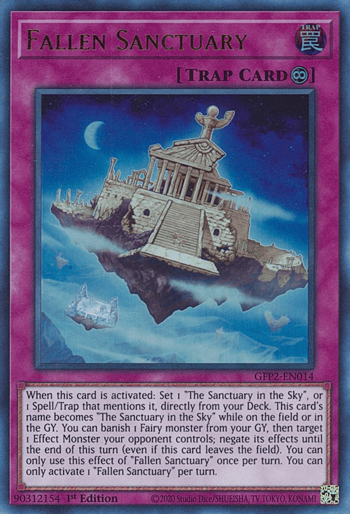 Fallen Sanctuary [GFP2-EN014] Ultra Rare - Yugioh Cards For Your TCG Needs!
