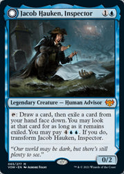 Jacob Hauken, Inspector // Hauken's Insight [Innistrad: Crimson Vow] Magic: The Gathering