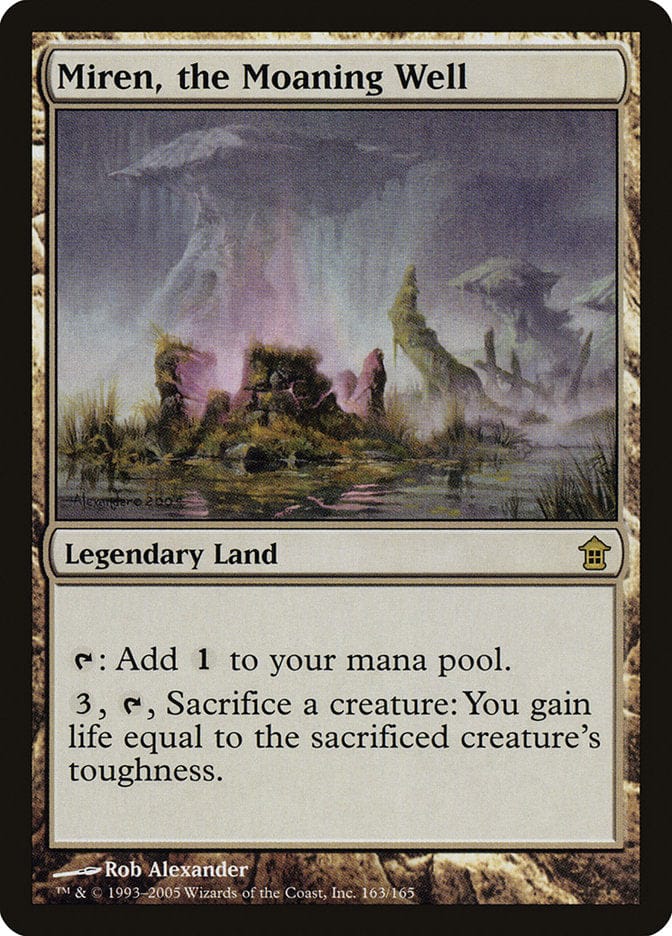 Miren, the Moaning Well [Saviors of Kamigawa] Magic: The Gathering