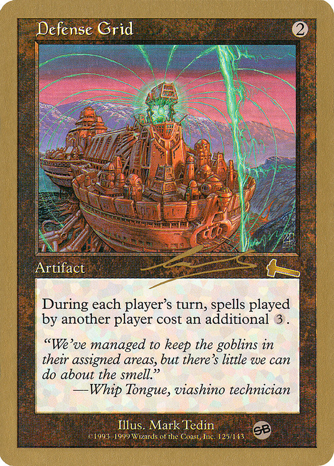 Defense Grid (Nicolas Labarre) (SB) [World Championship Decks 2000] Magic: The Gathering