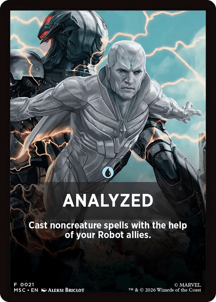 Analyzed Theme Card [Marvel Super Heroes Commander]