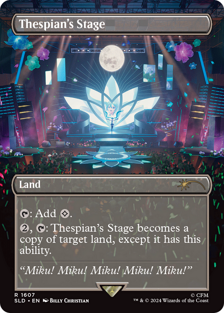 Thespian's Stage (Rainbow Foil) [Secret Lair Drop Series] Magic: The Gathering
