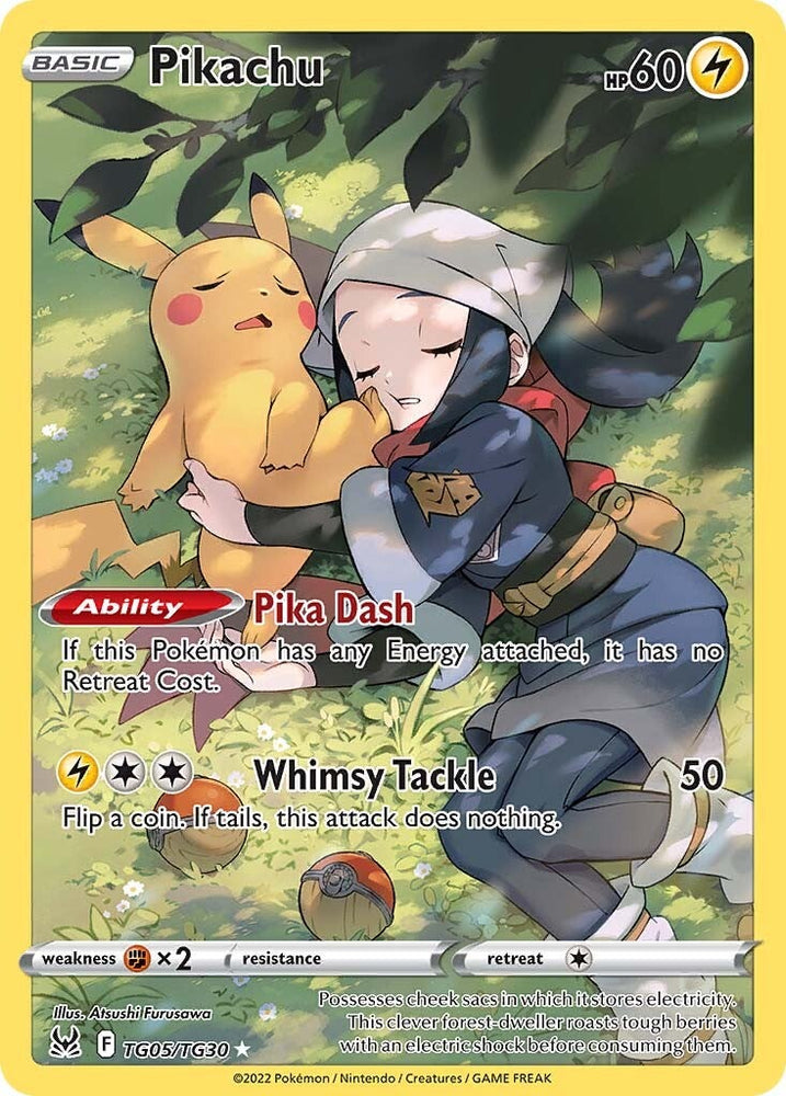 Pikachu (TG05/TG30) [Sword & Shield: Lost Origin] Pokémon