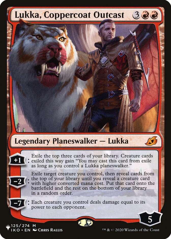 Lukka, Coppercoat Outcast [The List] Magic: The Gathering