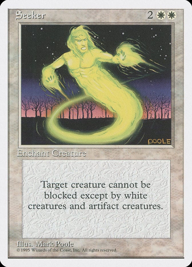 Seeker [Fourth Edition] Magic: The Gathering