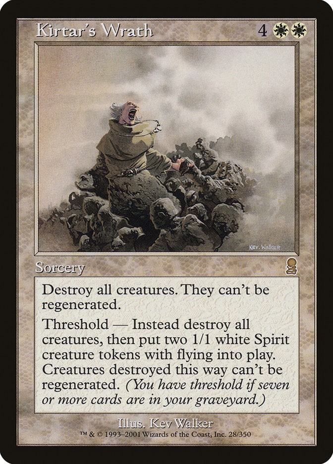 Kirtar's Wrath [Odyssey] Magic: The Gathering
