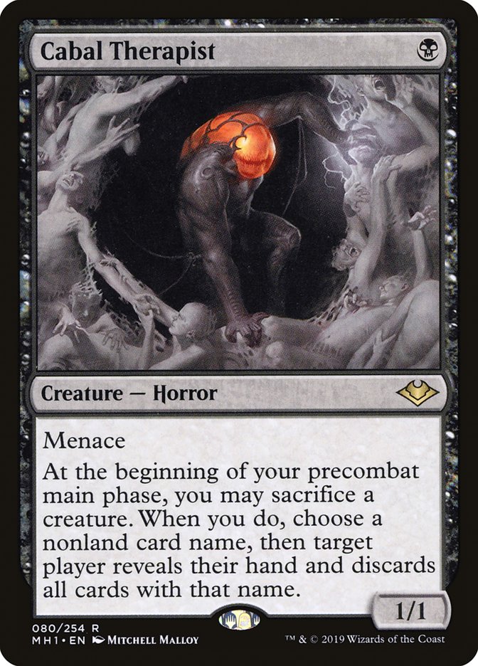 Cabal Therapist [Modern Horizons] Magic: The Gathering