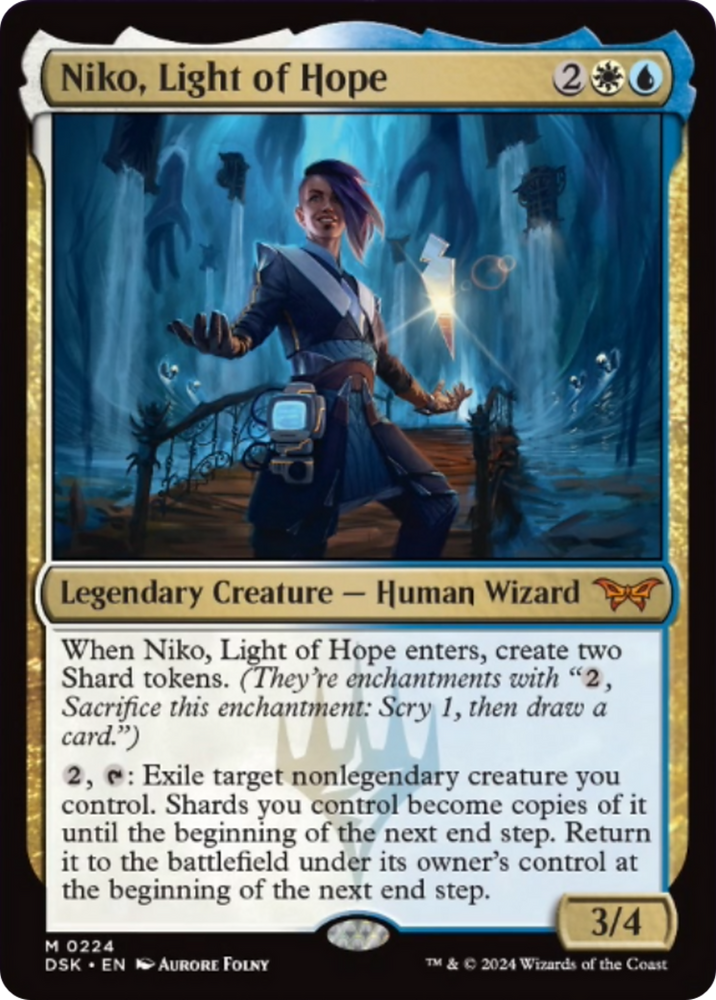 Niko, Light of Hope [Duskmourn: House of Horror] Magic: The Gathering