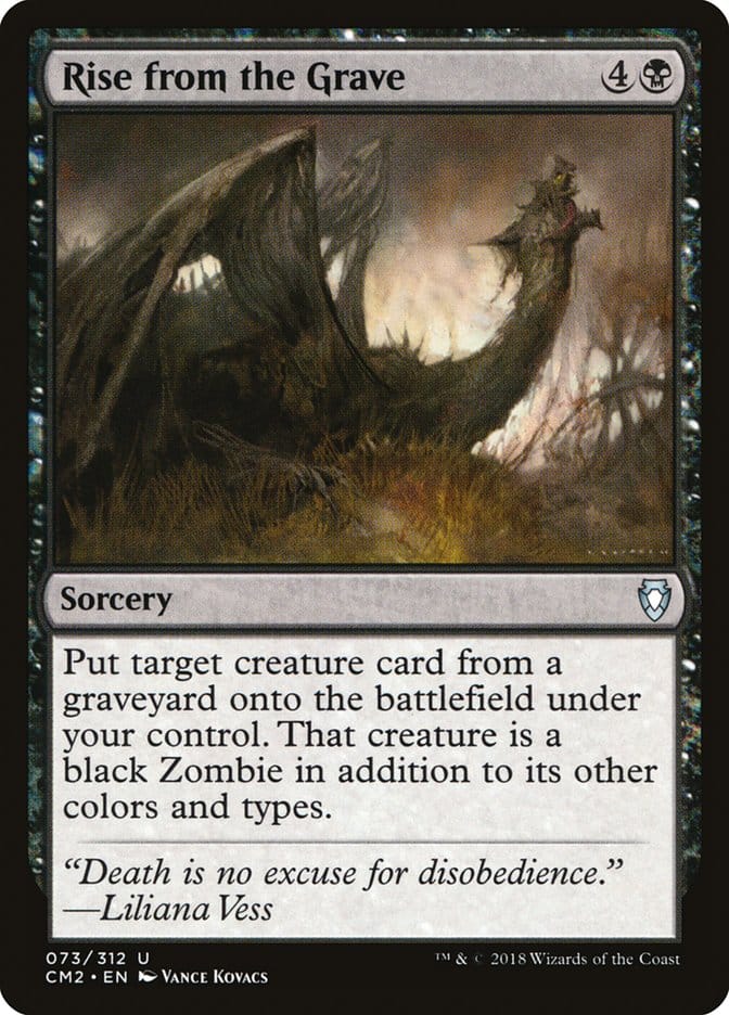 Rise from the Grave [Commander Anthology Volume II] Magic: The Gathering