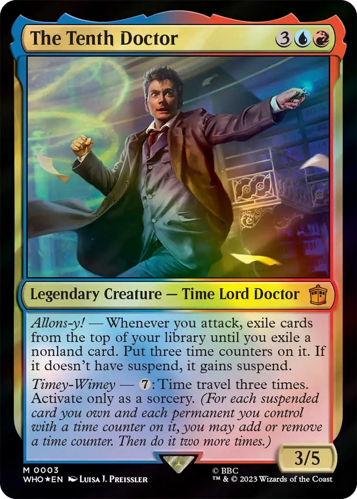The Tenth Doctor [Doctor Who] Magic: The Gathering