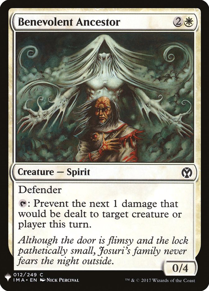 Benevolent Ancestor [Mystery Booster] Magic: The Gathering