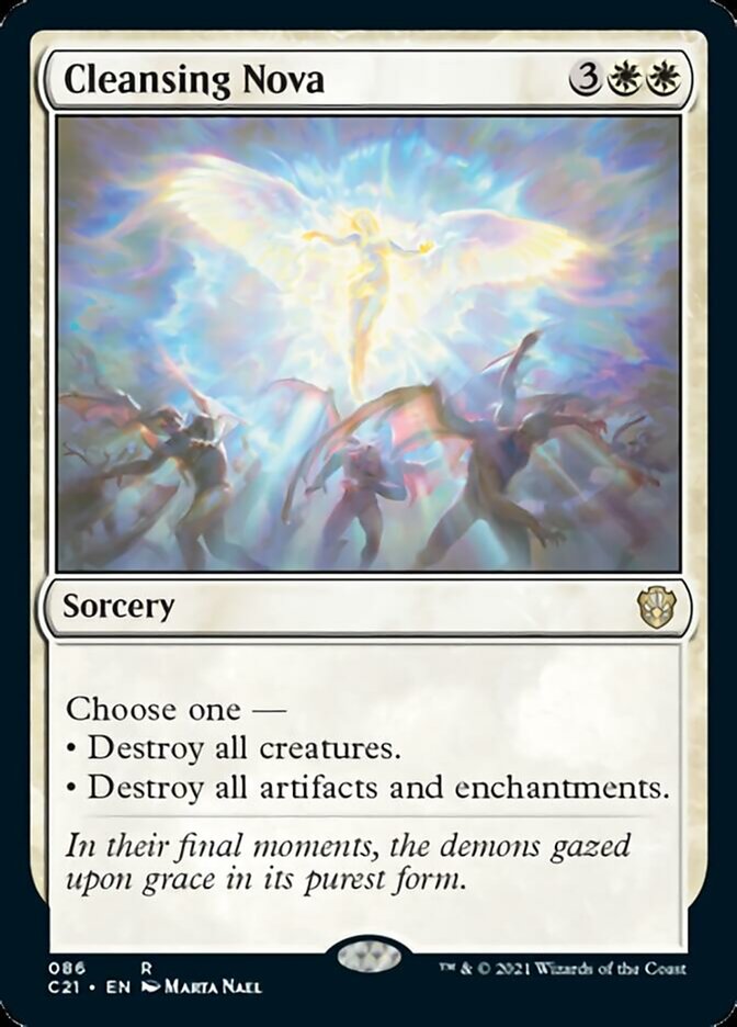Cleansing Nova [Commander 2021] Magic: The Gathering