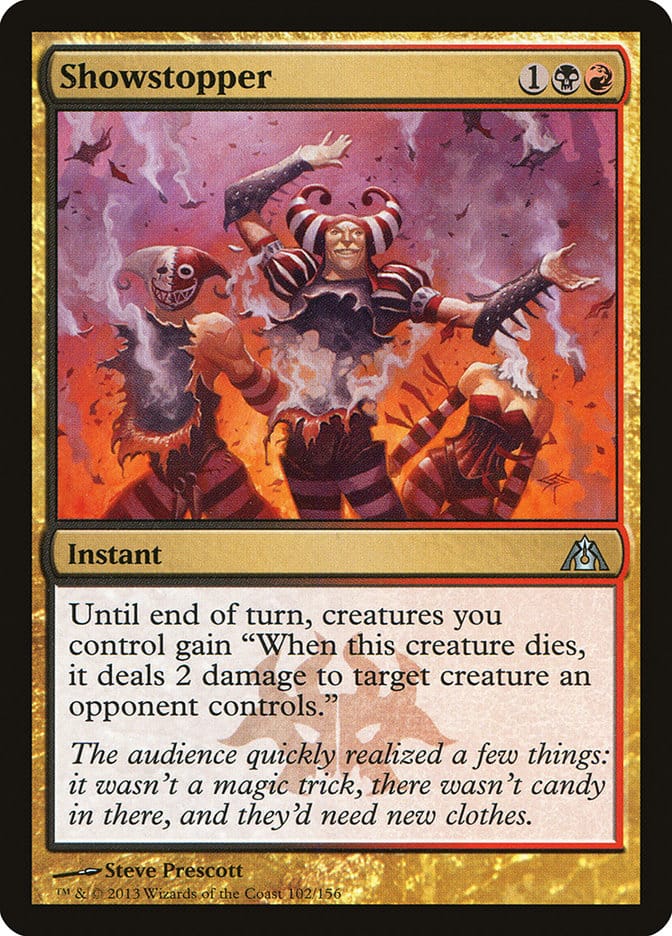 Showstopper [Dragon's Maze] Magic: The Gathering
