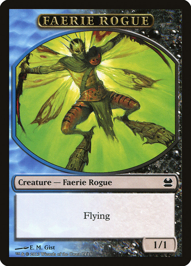 Faerie Rogue Token [Modern Masters Tokens] Magic: The Gathering