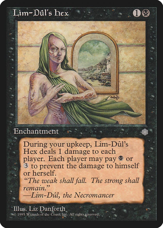Lim-Dul's Hex [Ice Age] Magic: The Gathering