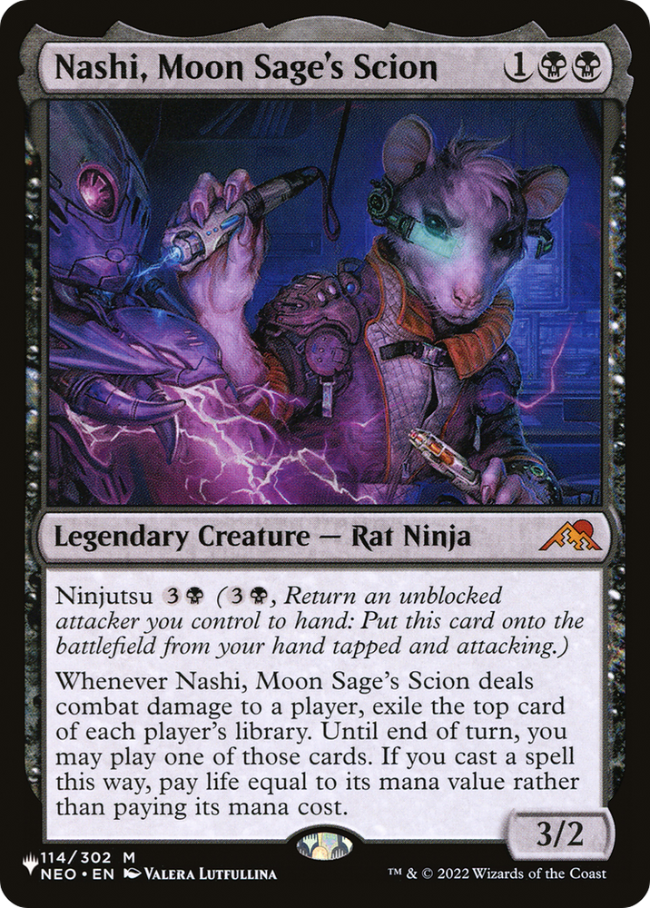 Nashi, Moon Sage's Scion [The List] Magic: The Gathering