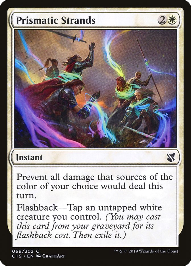 Prismatic Strands [Commander 2019] Magic: The Gathering