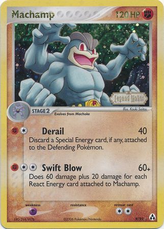 Machamp (9/92) (Stamped) [EX: Legend Maker] Pokémon