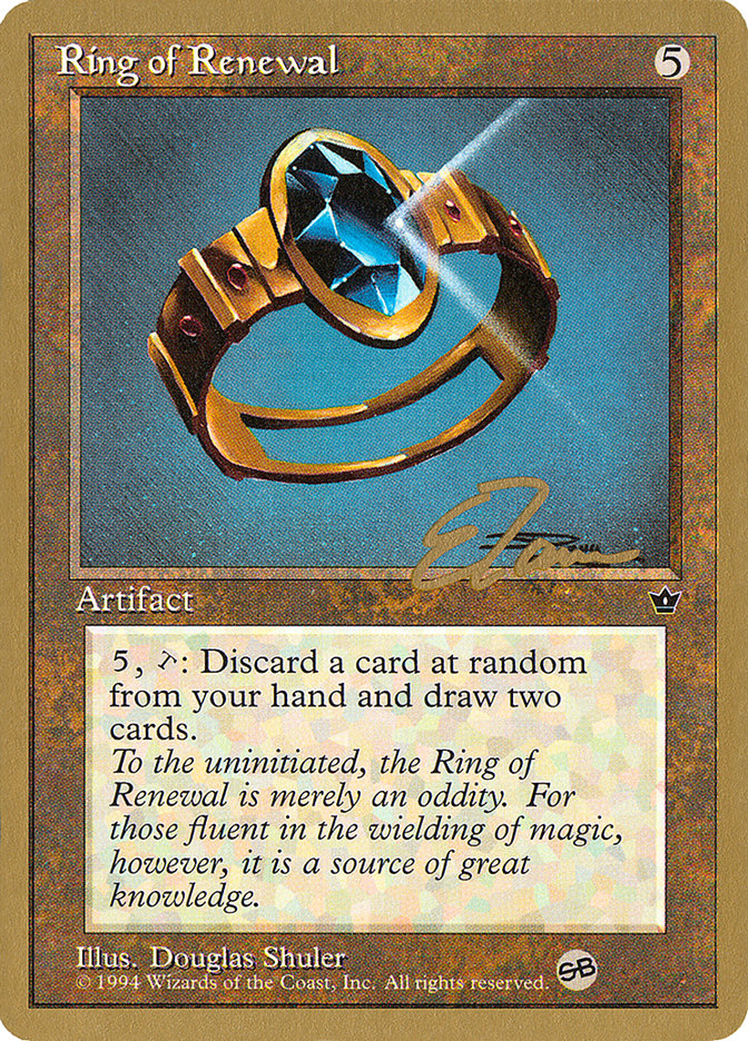 Ring of Renewal (Eric Tam) (SB) [Pro Tour Collector Set] Magic: The Gathering