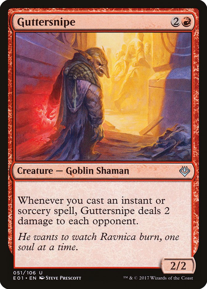 Guttersnipe [Archenemy: Nicol Bolas] Magic: The Gathering