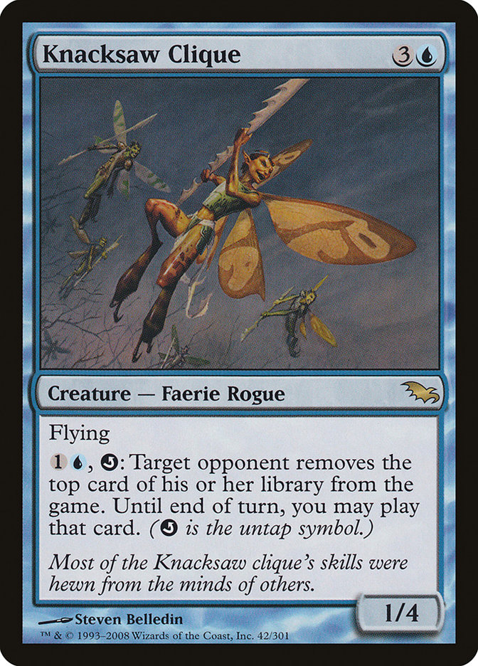 Knacksaw Clique [Shadowmoor] Magic: The Gathering