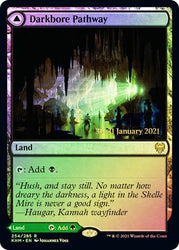 Darkbore Pathway // Slitherbore Pathway [Kaldheim Prerelease Promos] Magic: The Gathering