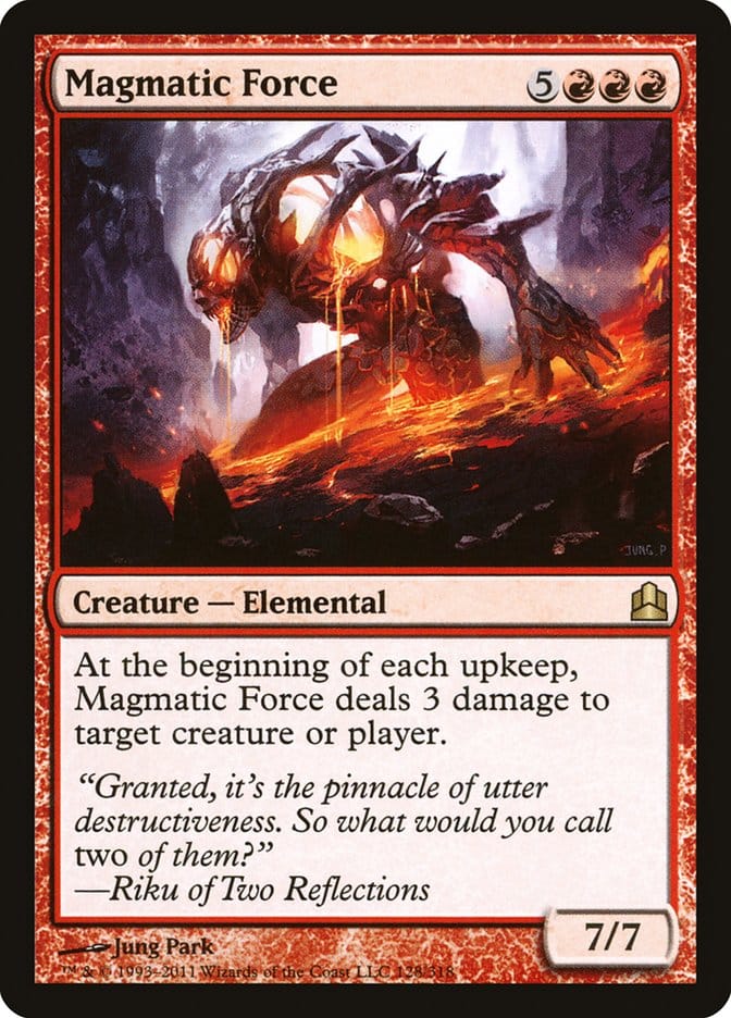 Magmatic Force [Commander 2011] Magic: The Gathering