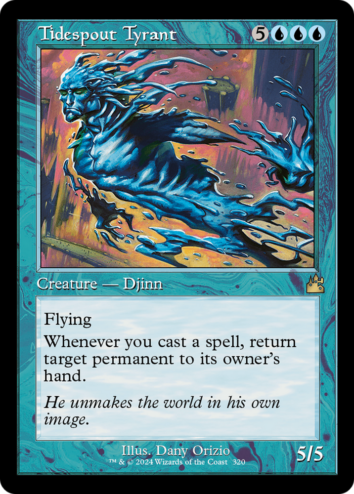 Tidespout Tyrant (Retro Frame) [Ravnica Remastered] Magic: The Gathering