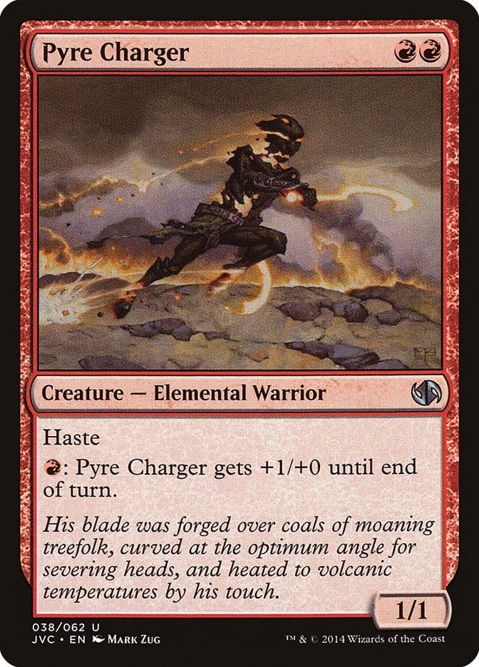 Pyre Charger [Duel Decks Anthology] Magic: The Gathering