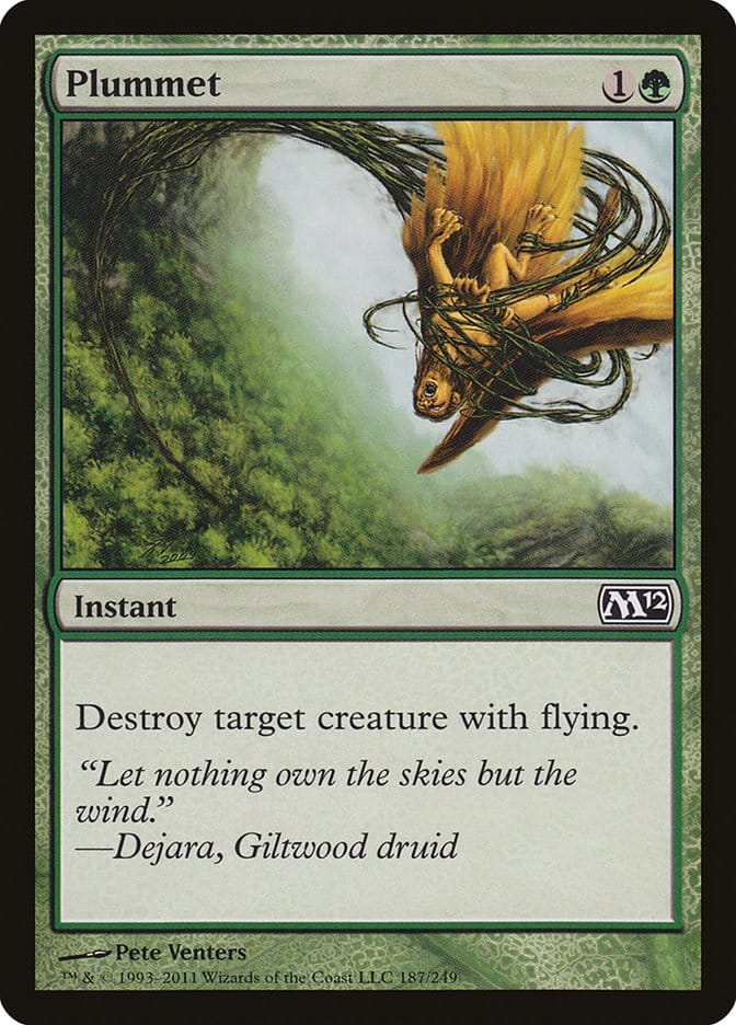 Plummet [Magic 2012] Magic: The Gathering