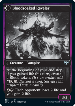 Restless Bloodseeker // Bloodsoaked Reveler [Innistrad: Double Feature] Magic: The Gathering