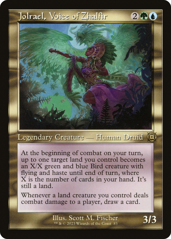 Jolrael, Voice of Zhalfir (Retro) [March of the Machine: The Aftermath] Magic: The Gathering