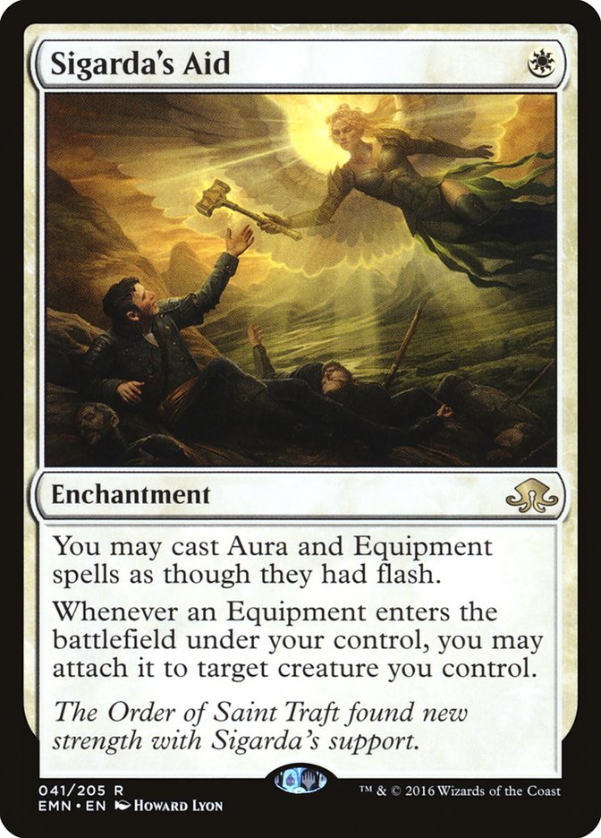Sigarda's Aid [Eldritch Moon] Magic: The Gathering