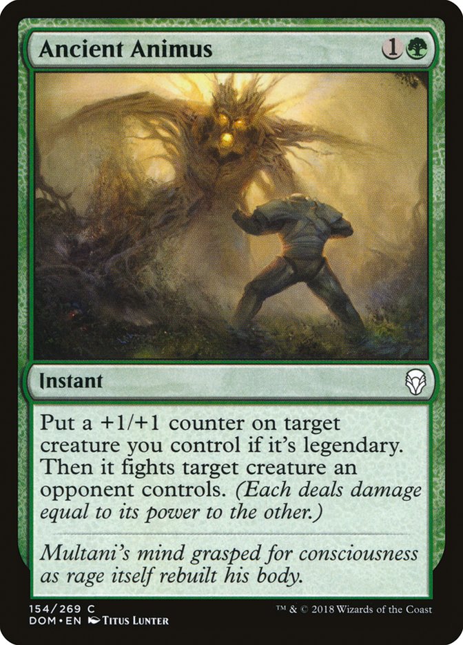 Ancient Animus [Dominaria] Magic: The Gathering