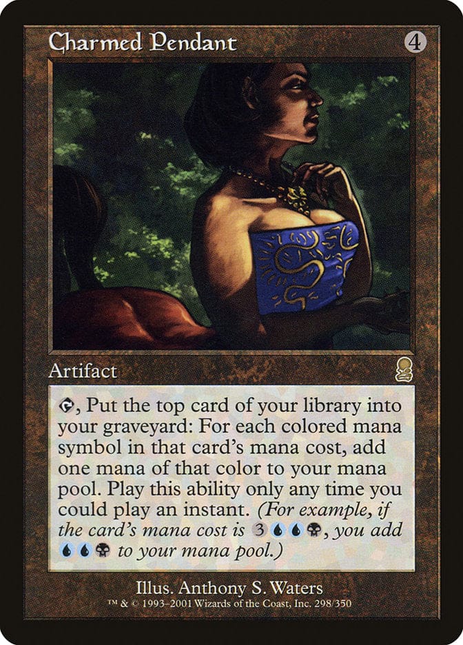Charmed Pendant [Odyssey] Magic: The Gathering