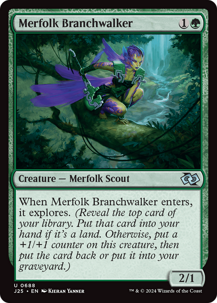 Merfolk Branchwalker [Foundations Jumpstart] Magic: The Gathering