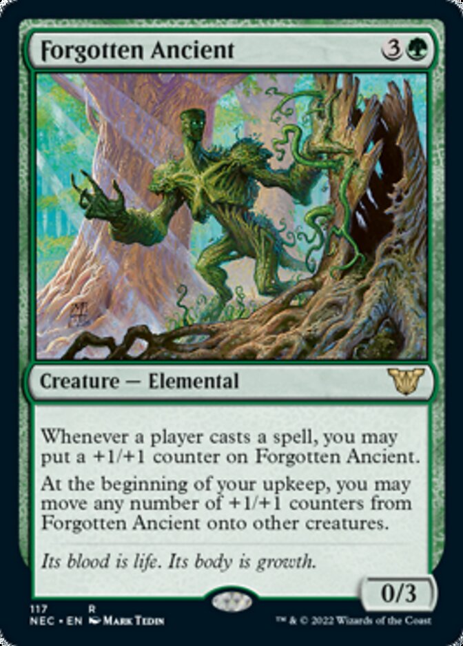 Forgotten Ancient [Kamigawa: Neon Dynasty Commander] Magic: The Gathering