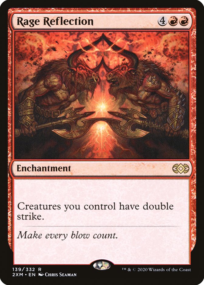 Rage Reflection [Double Masters] Magic: The Gathering