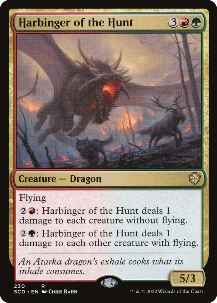 Harbinger of the Hunt [Starter Commander Decks] Magic: The Gathering