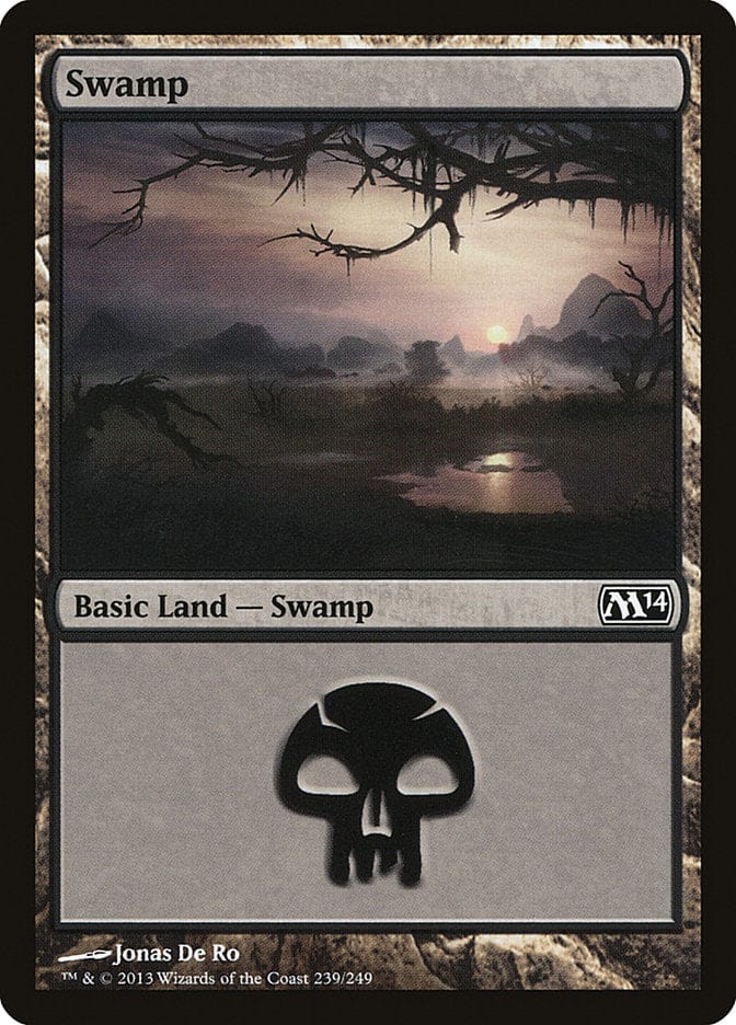 Swamp (239) [Magic 2014] Magic: The Gathering