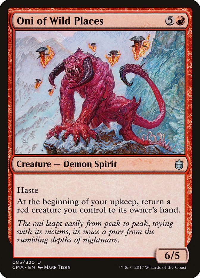 Oni of Wild Places [Commander Anthology] Magic: The Gathering